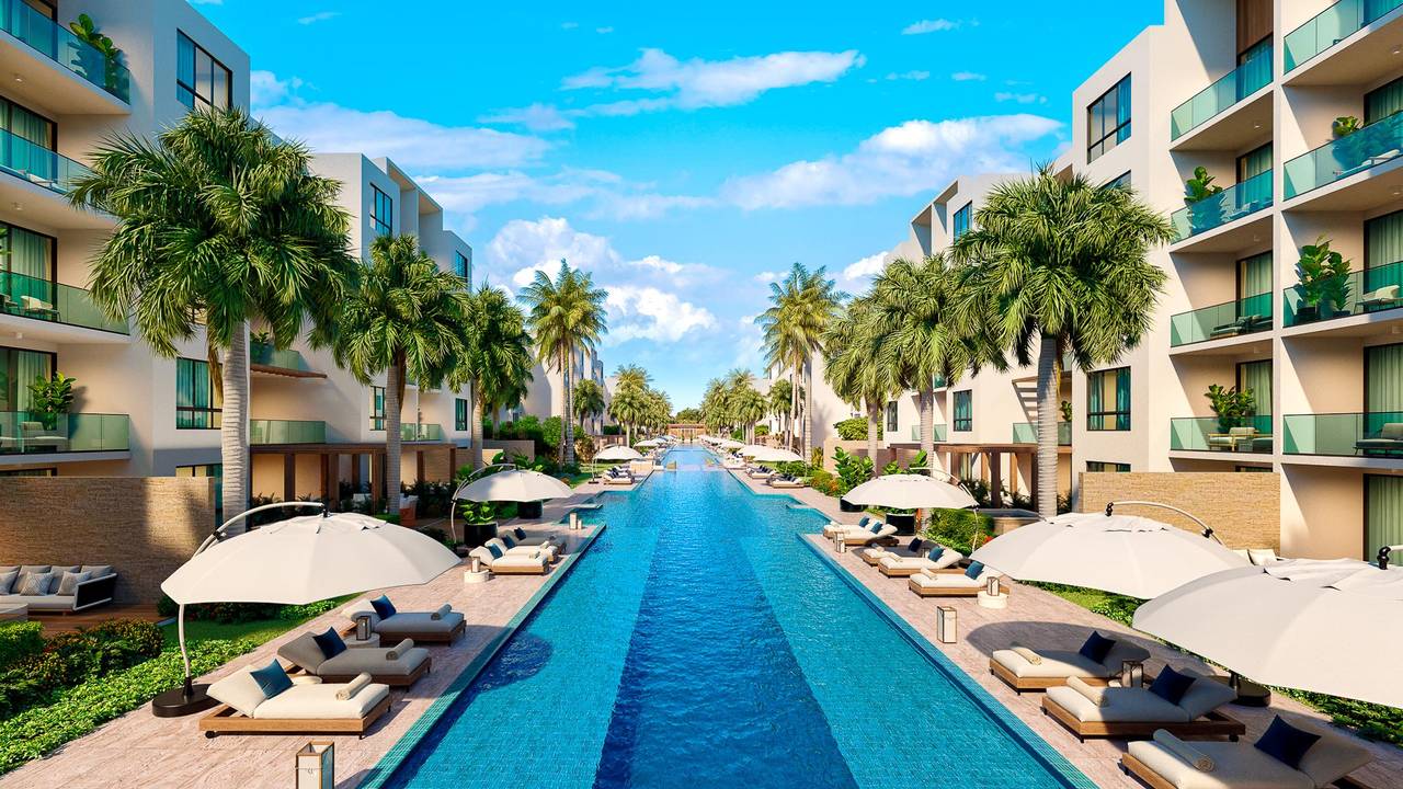 Apartamentos con Laguna Privada y Estilo de Vida Resort en Punta Cana