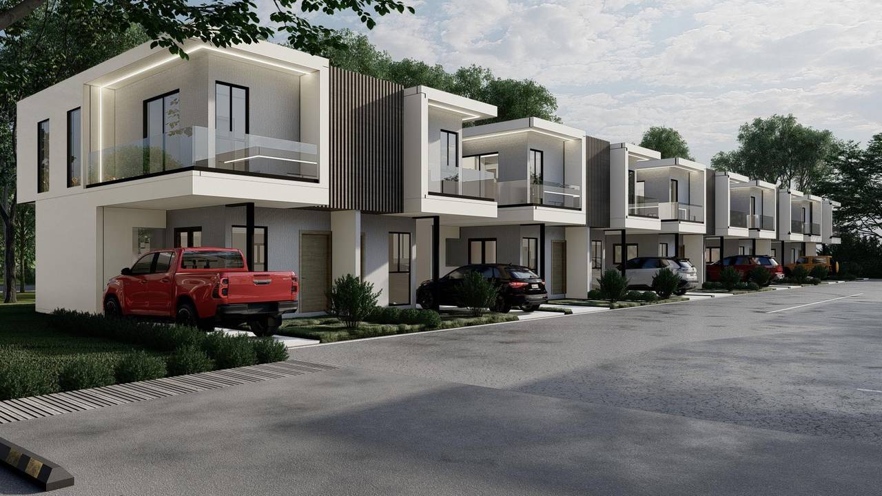 Villas de 2 niveles con 2 habitaciones, 2.5 baños y 1 parqueo en Punta Cana