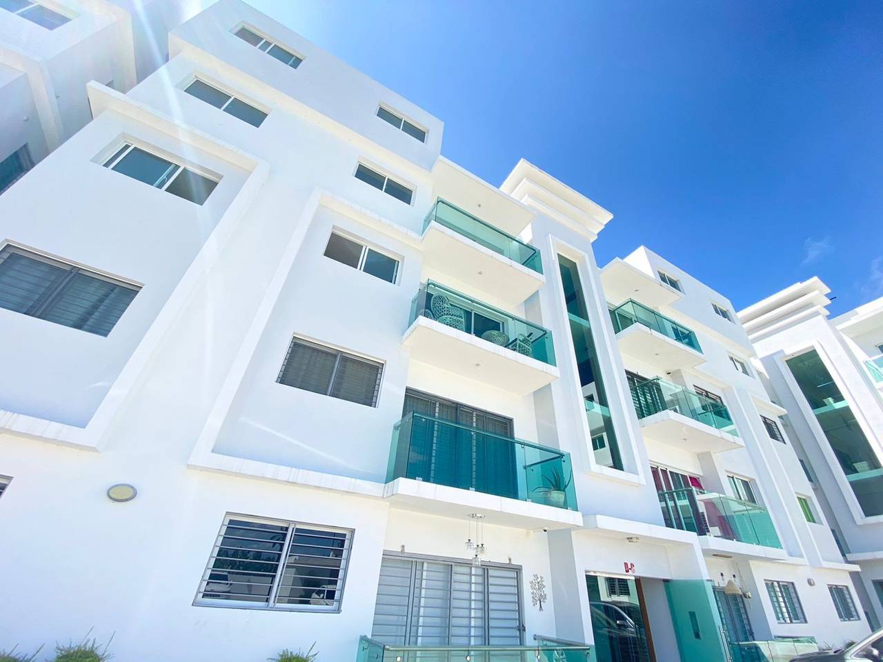 Apartamento amueblado en alquiler - Residencial Cristal en Santiago