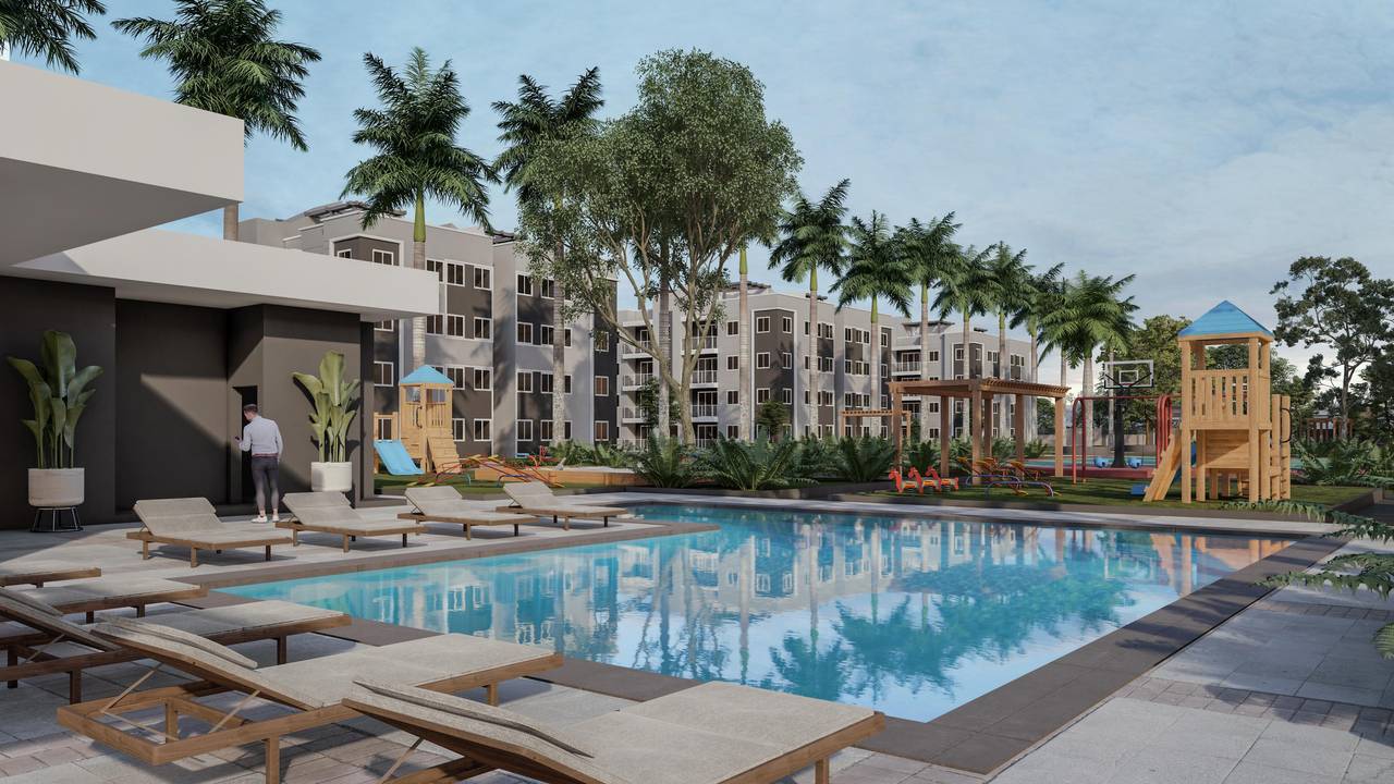 Apartamentos Económicos en San Isidro con Bono Vivienda | Piscina y Casa Club