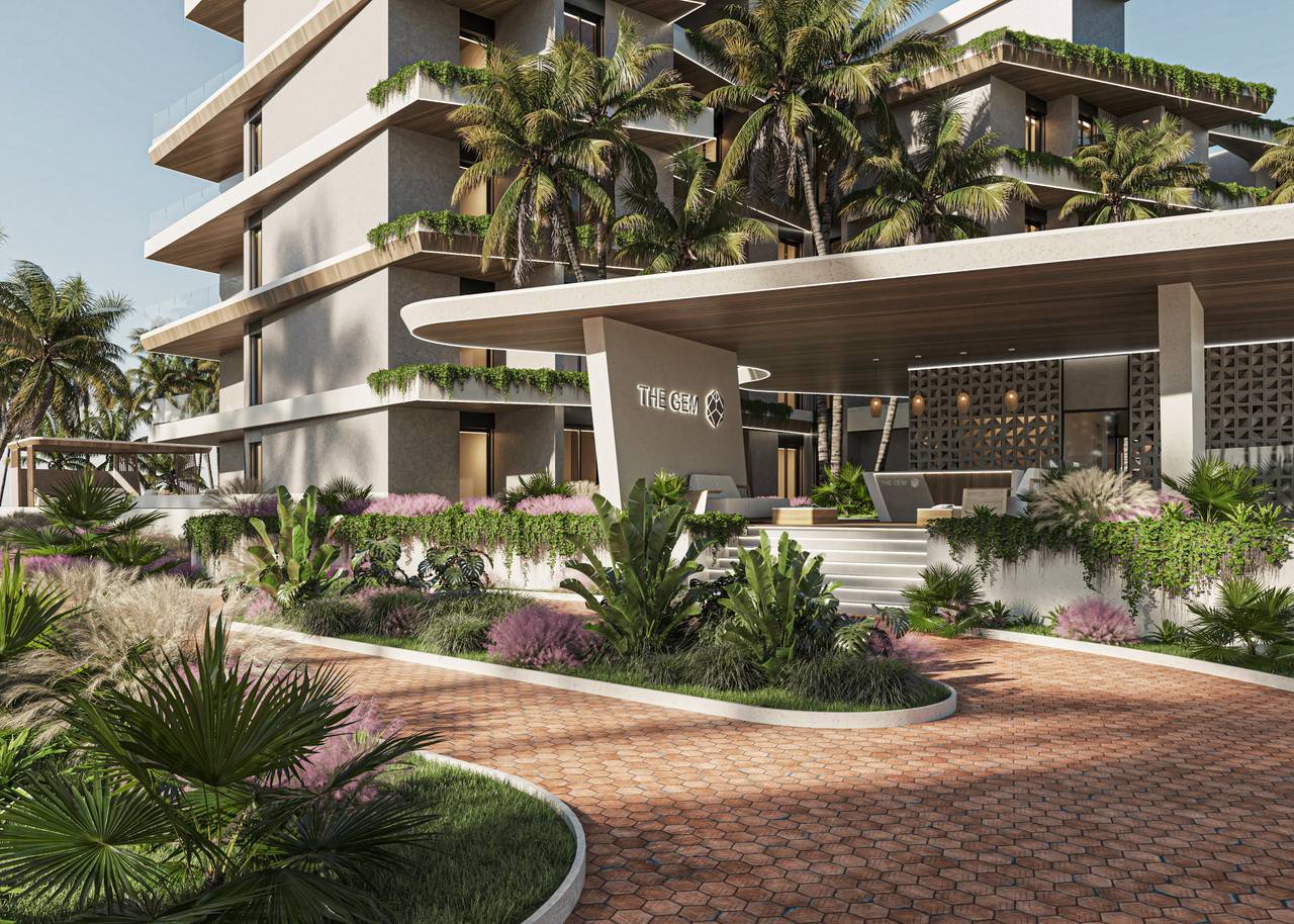 Apartamentos en venta con acceso a campo de Golf en Cap Cana, The Gem