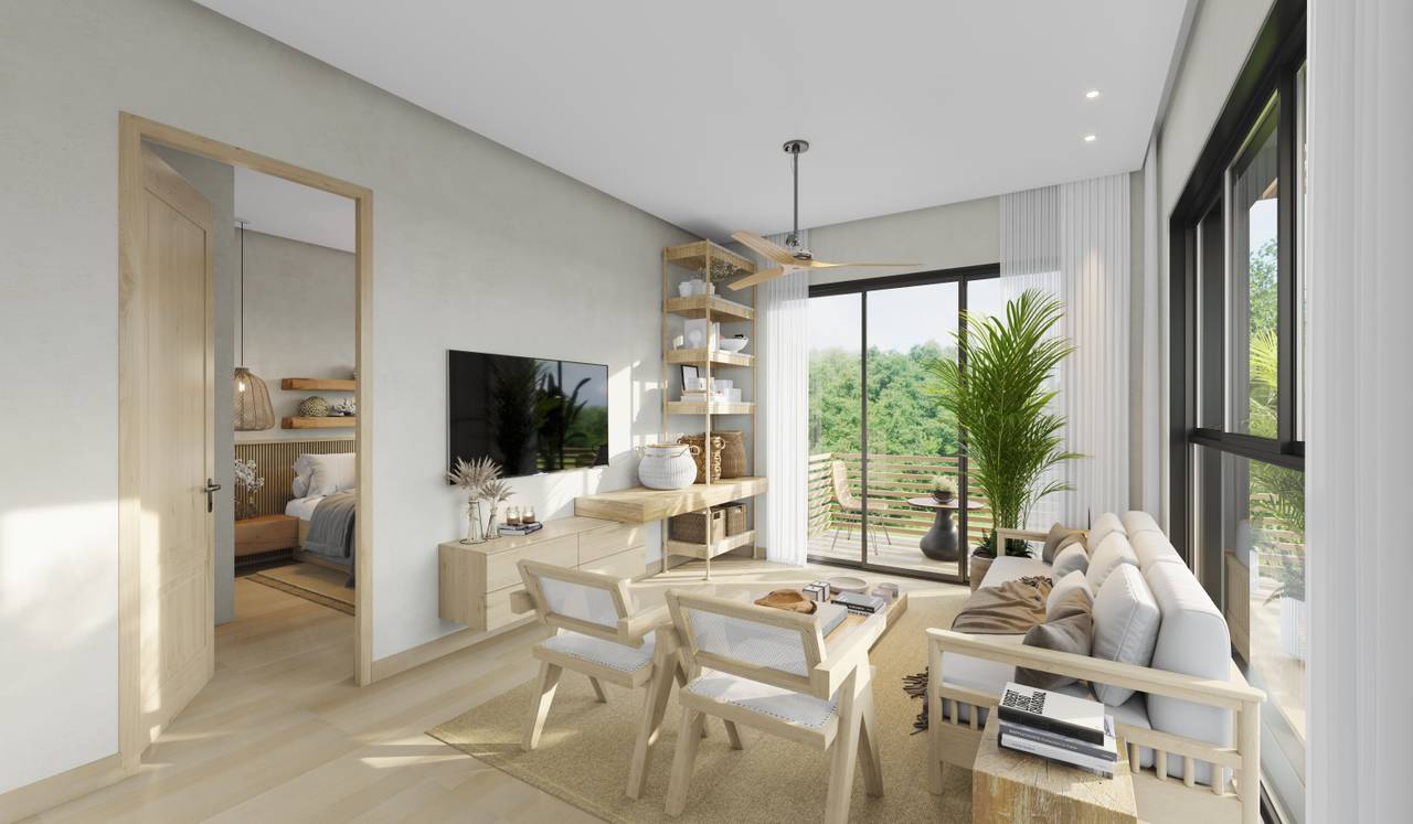 Increíbles apartamentos de 1 y 2 habitación en venta - Punta Cana Proyecto Taman