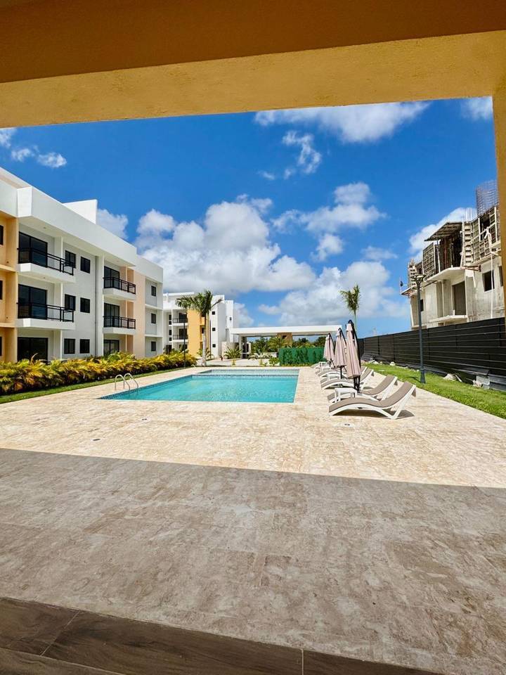 Apartamento en Alquiler en Pueblo Bávaro, Punta Cana | 2 Habitaciones