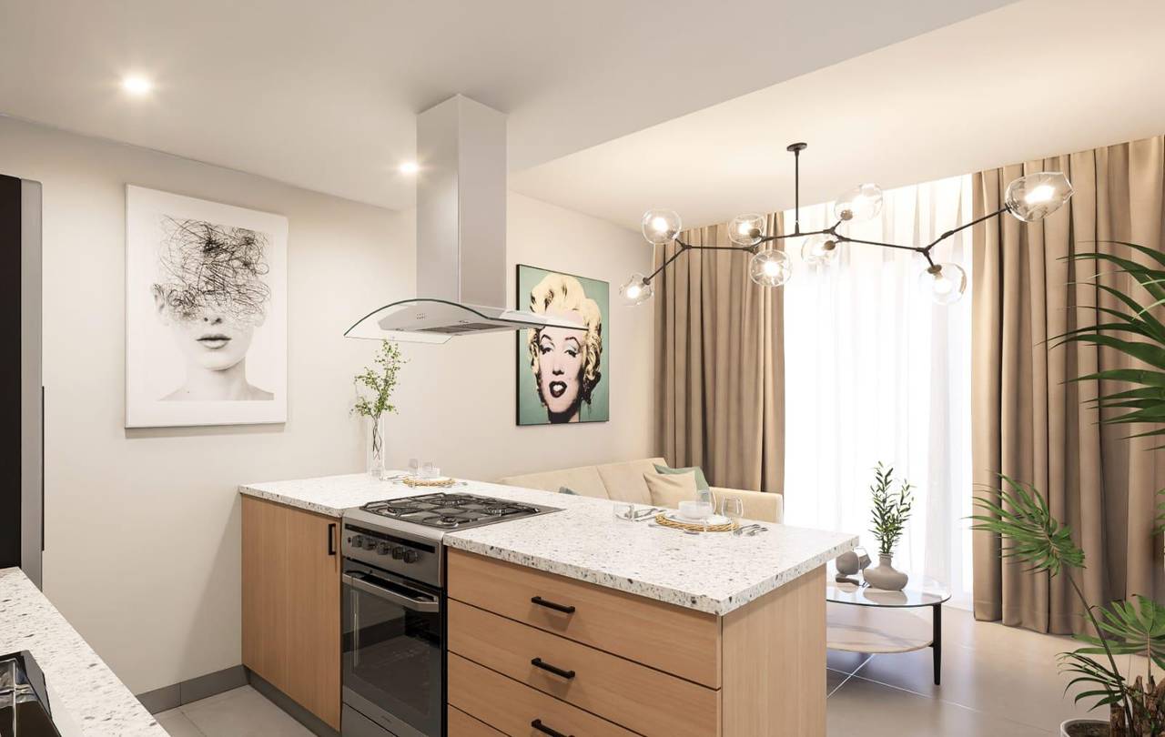 Apartamentos en venta en Punta Cana, 50 m²