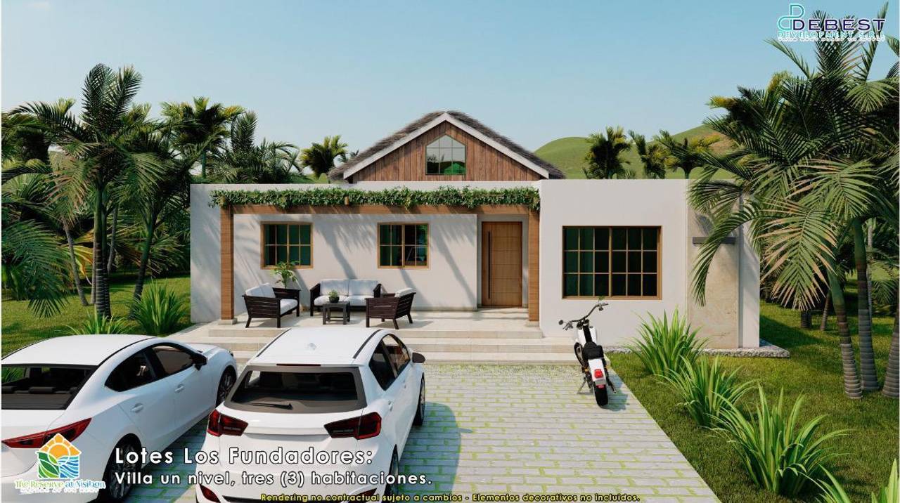 Venta de villas de 1, 2 y 3 habitaciones en Nisibón, a pocos minutos de Punta Cana y Miches, RD