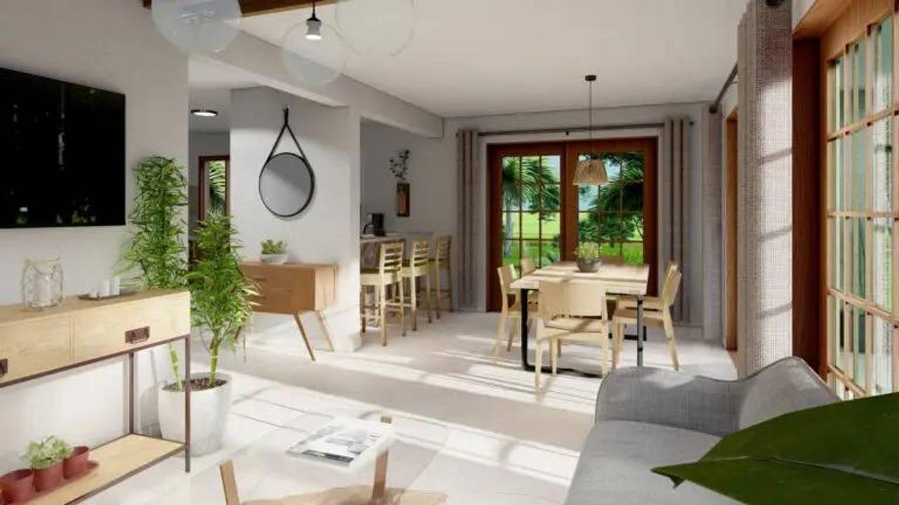 Venta de villas de 1, 2 y 3 habitaciones en Nisibón, a pocos minutos de Punta Cana y Miches, RD