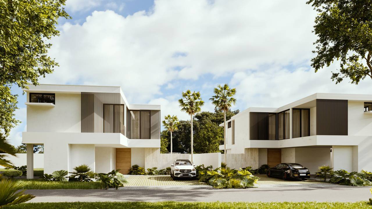 Villas de 1 y 2 Niveles de 3 habitaciones en Punta Cana