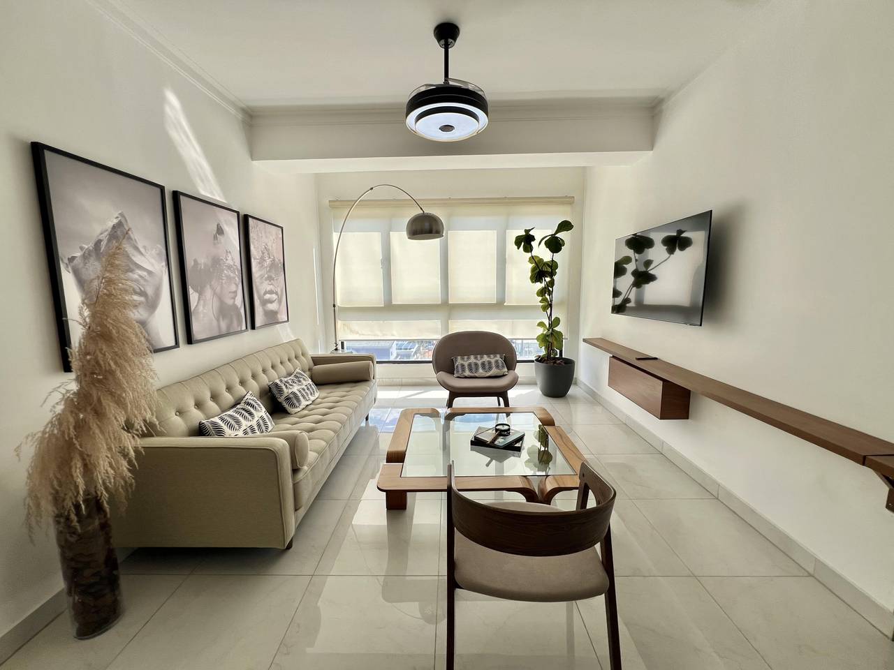 Penthouse tipo loft finamente amueblado en alquiler y en venta  Ens. Naco
