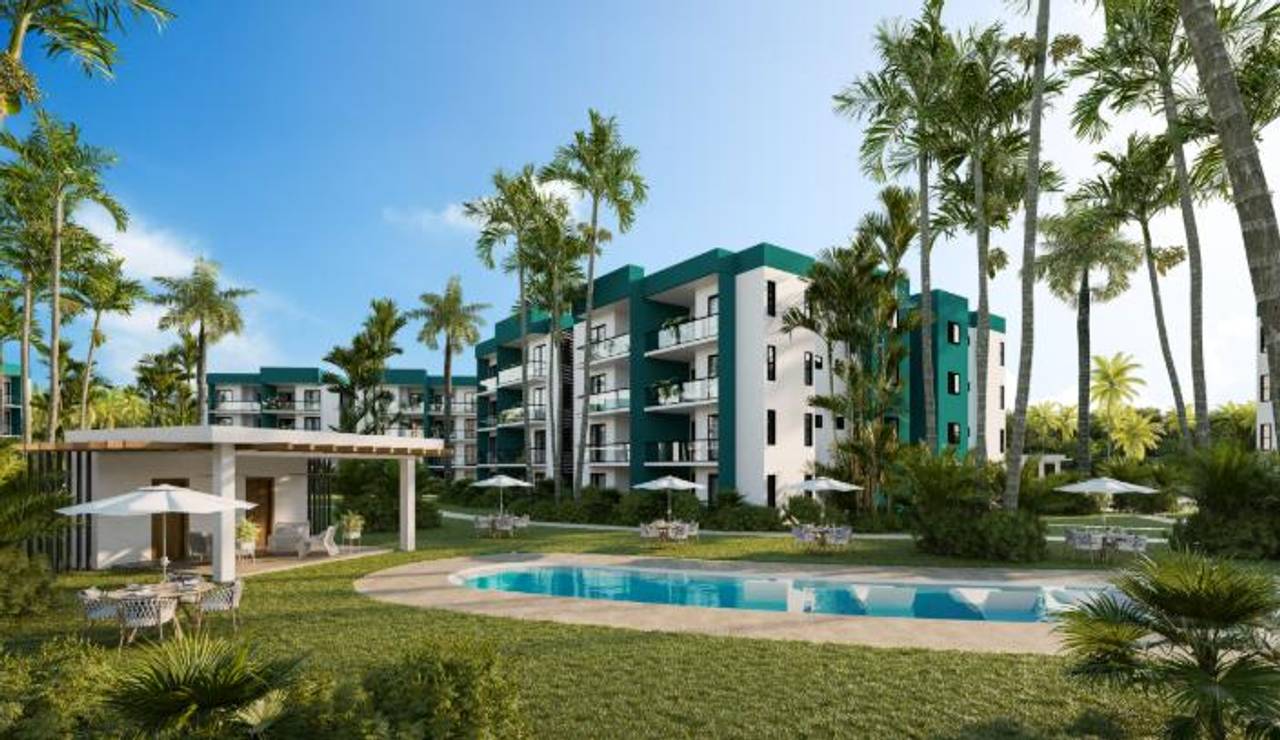 Apartamento Estilo Resort de 2 habitación en Bavaro