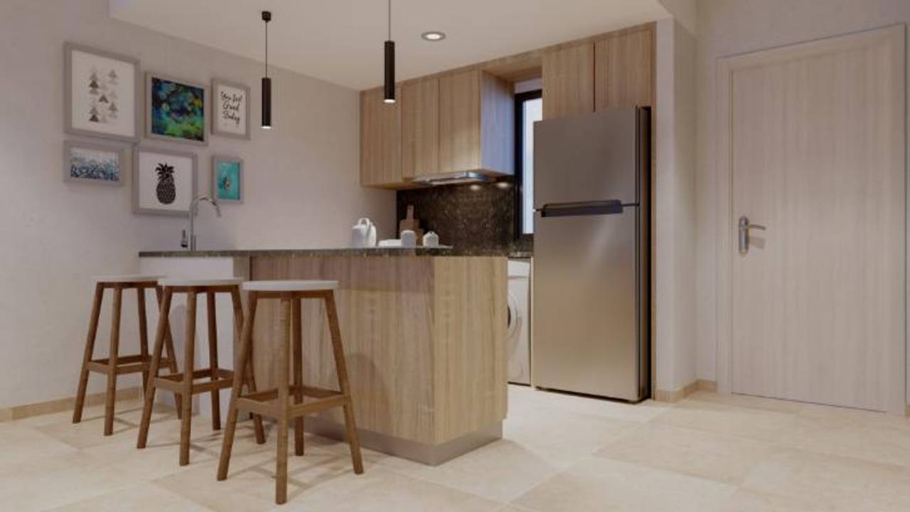Apartamento Estilo Resort de 2 habitación en Bavaro