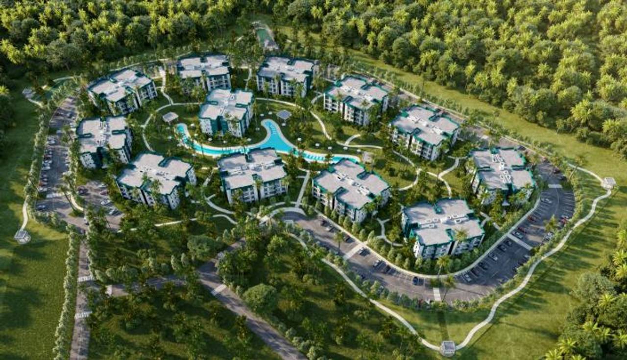 Apartamento Estilo Resort de 2 habitación en Bavaro