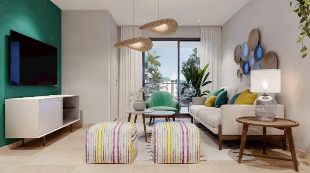 Apartamento Estilo Resort de 2 habitación en Bavaro
