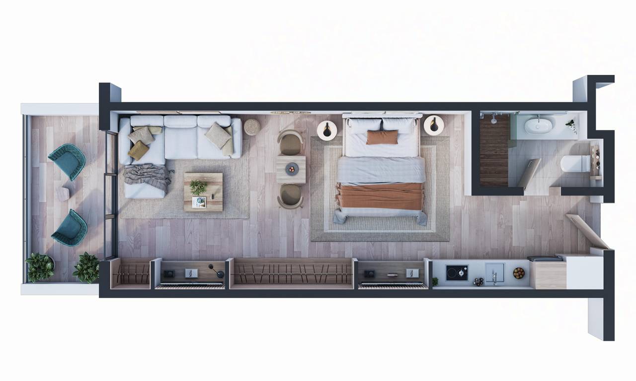 Apartamentos en venta en Punta Cana, 100 m²