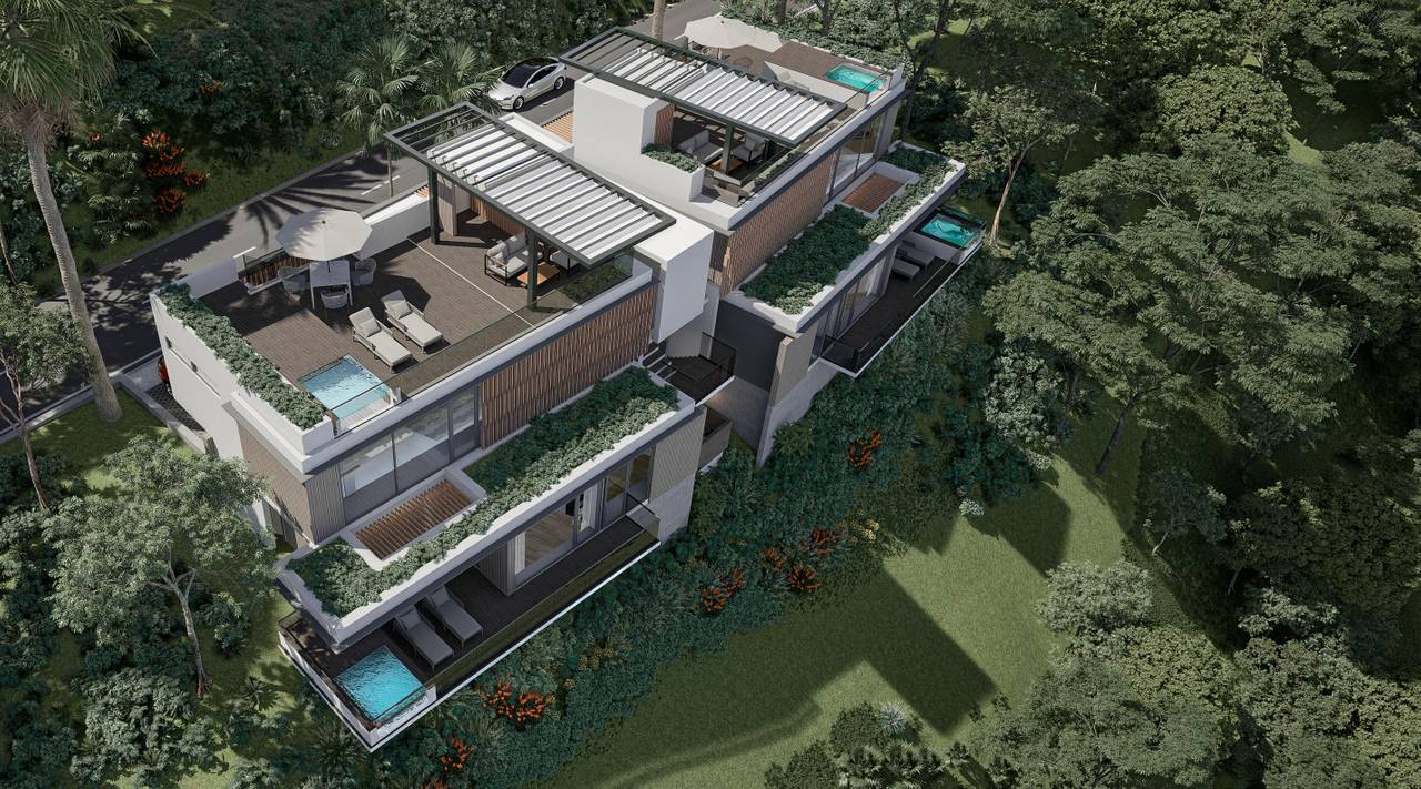 Apartamentos a la venta en El Faro Las Terrenas con vista al mar