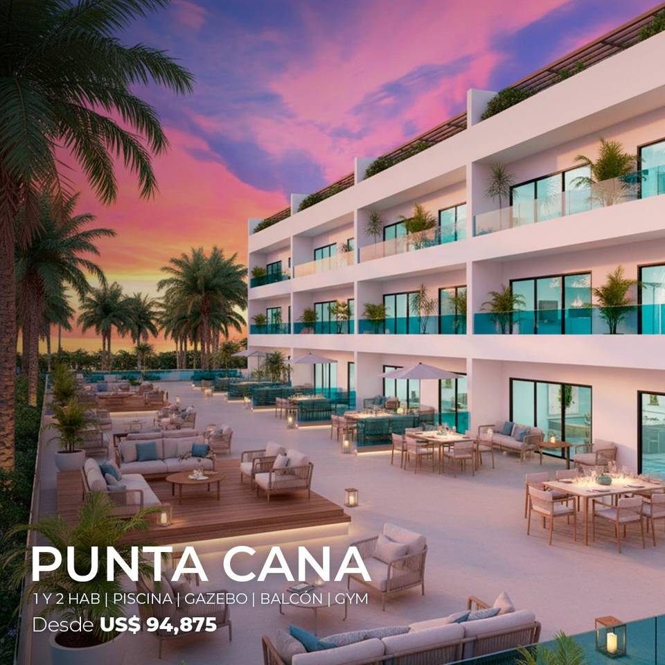 Drake Apartment | Apartamentos en Venta en Pueblo Bávaro, Punta Cana