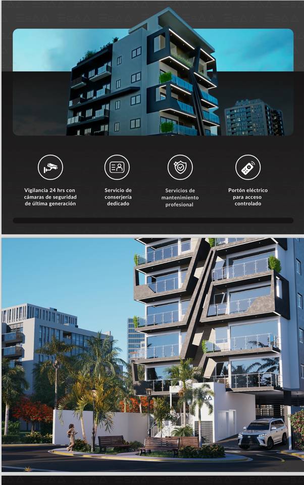 Majestuosa Torre en el Exclusivo Sector de Renacimiento!!   Pensado para Familias que valoran la comodidad y el estilo en un entorno Exclusivo! Inspirado en la modernidad, combina diseño Sofisticadocon una ubicación Estrategica para ofrecer hogar donde cada detalle está pensado para tu Bienestar !