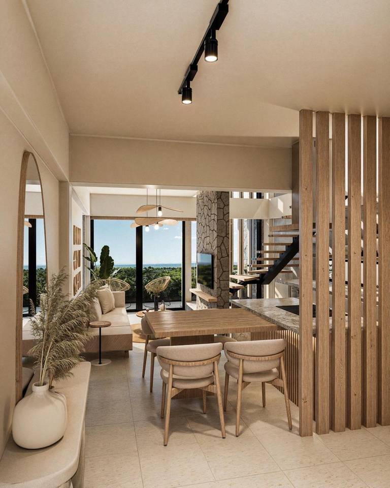 Venta de villas de 3 habitaciones frente al mar en Cabrera.