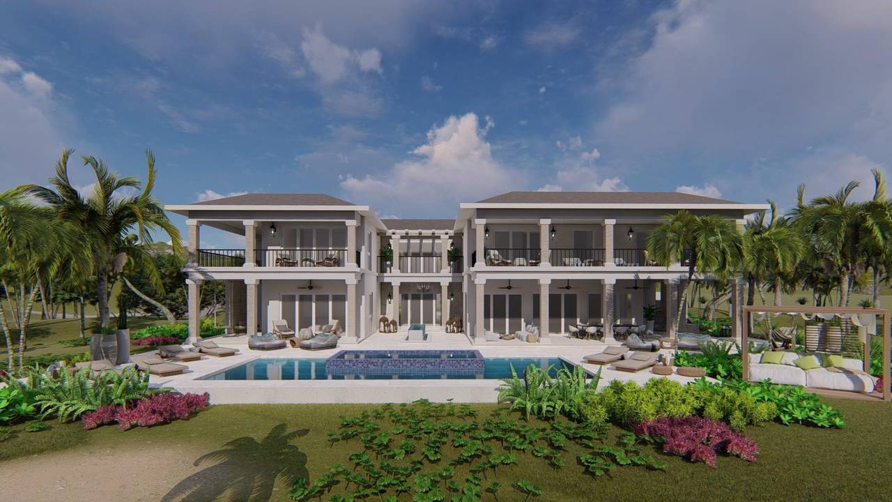 Venta de villa de lujo de 5 habitaciones, más casa de servicio, en Cap Cana, Punta Cana.