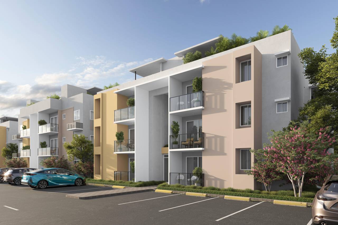 Apartamentos en alquiler en Bávaro, 60 m²