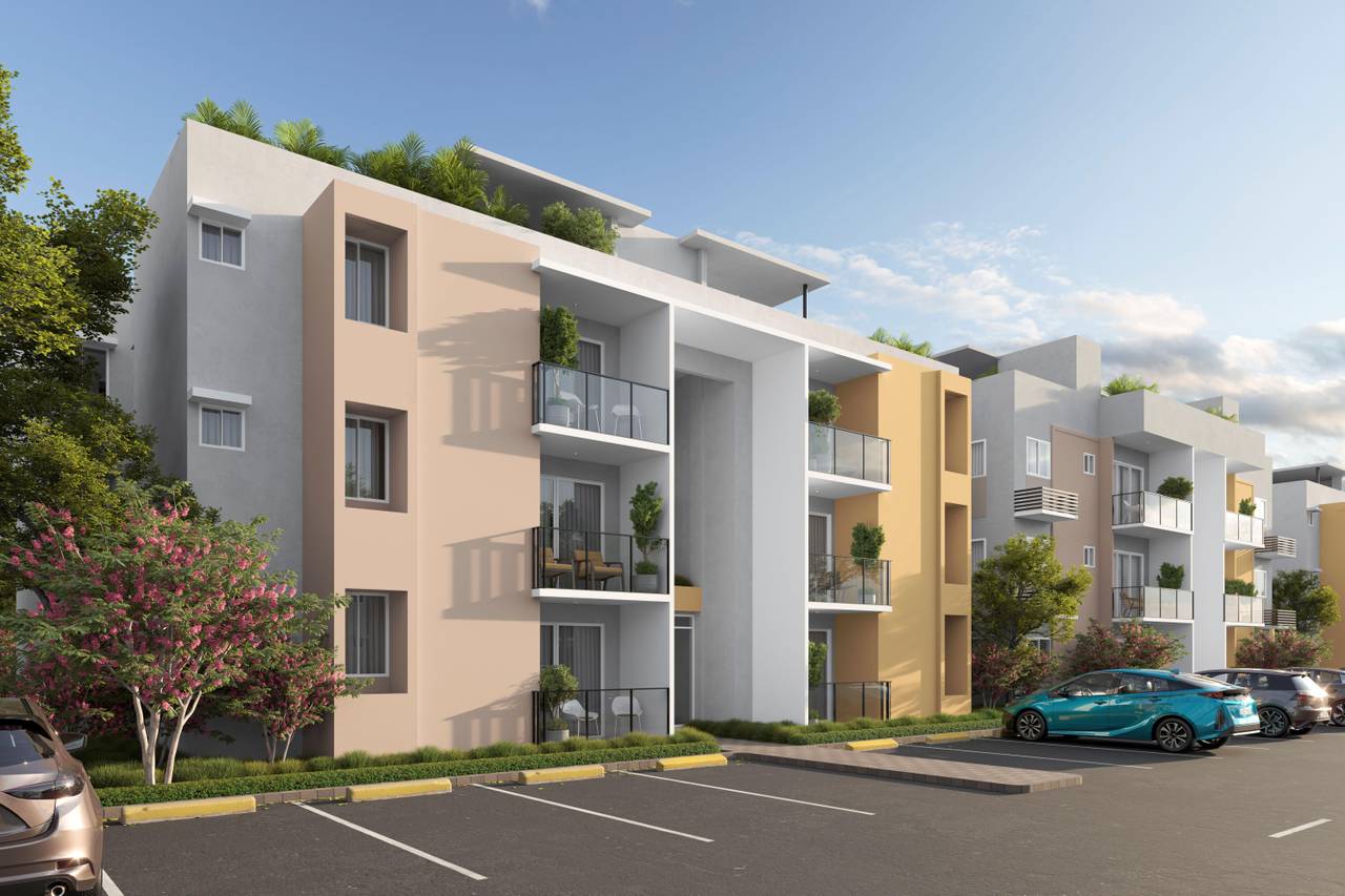 Apartamentos en alquiler en Bávaro, 60 m²