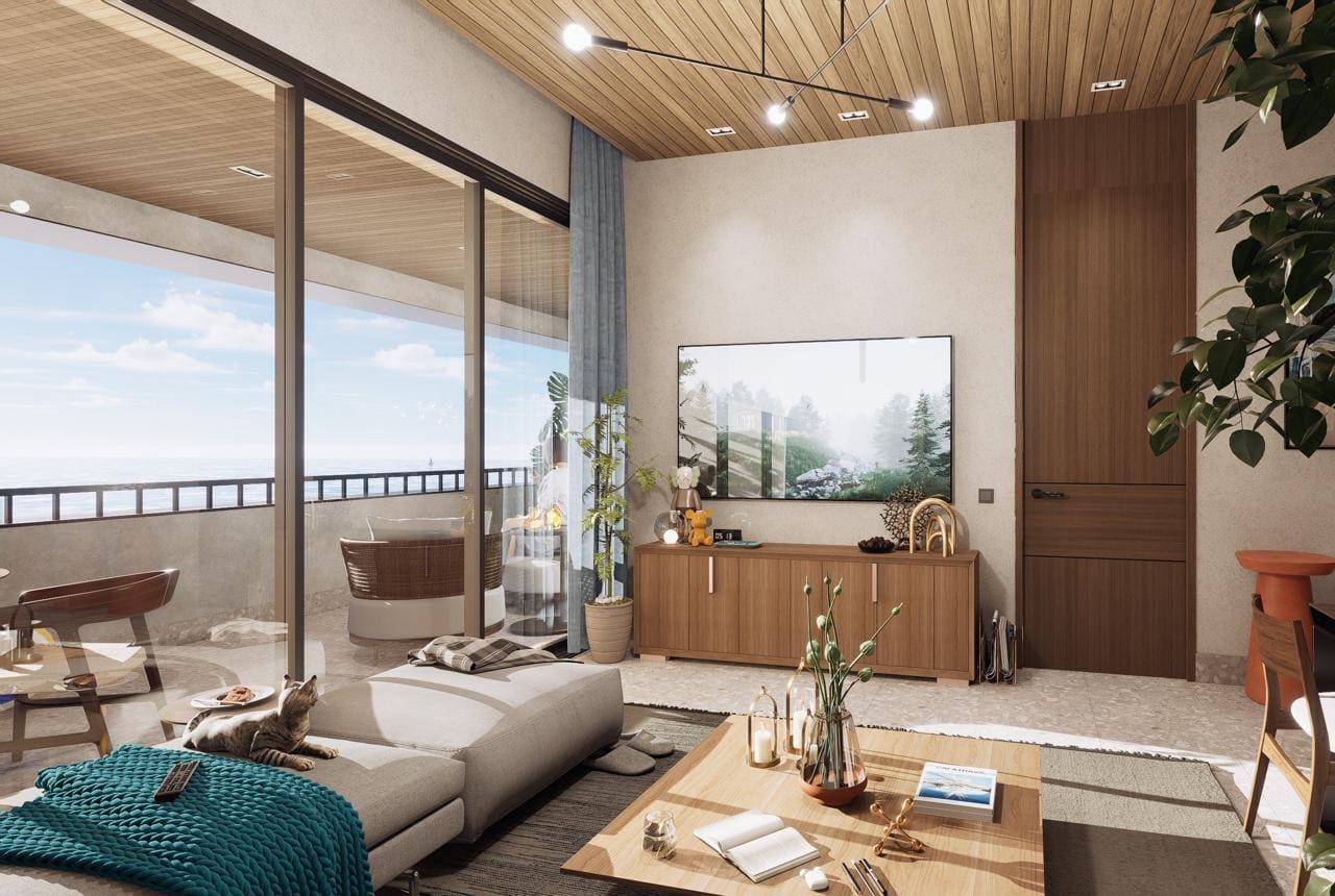 Venta de apartamentos de 1, 2 y 3 habitaciones en primera línea de playa en Juan Dolio