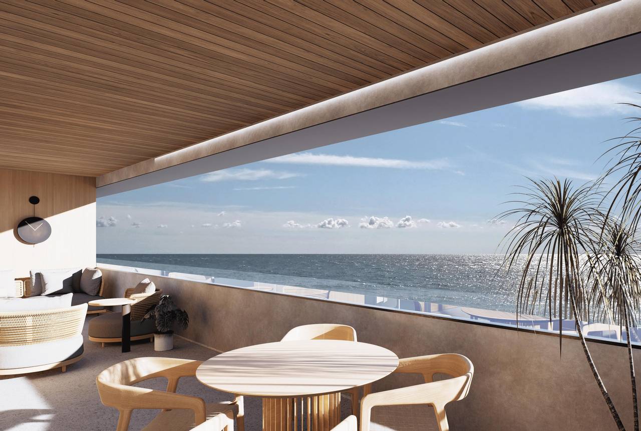 Venta de apartamentos de 1, 2 y 3 habitaciones en primera línea de playa en Juan Dolio