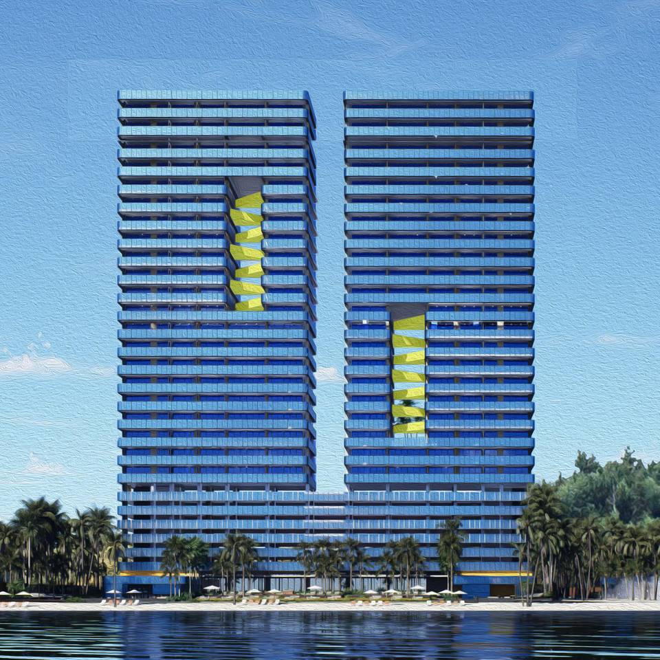 Venta de apartamentos de 1, 2 y 3 habitaciones en primera línea de playa en Juan Dolio