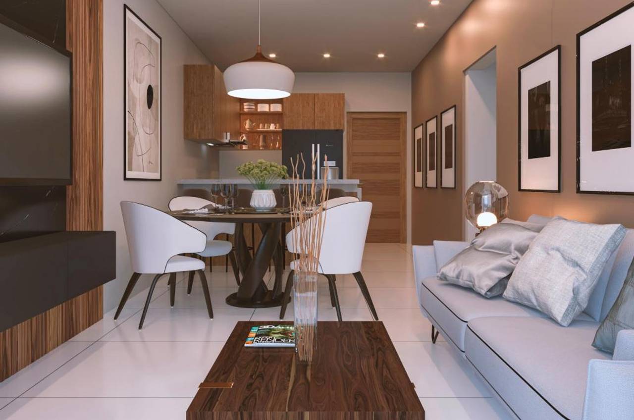 Mirador Norte, apartamento proximo a entrega en torre moderna de 2 habitaciones.