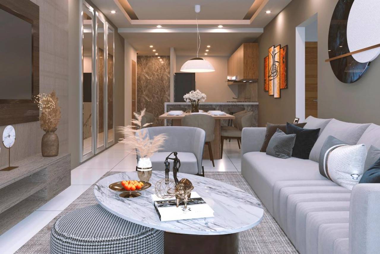 Mirador Norte, apartamento proximo a entrega en torre moderna de 2 habitaciones.