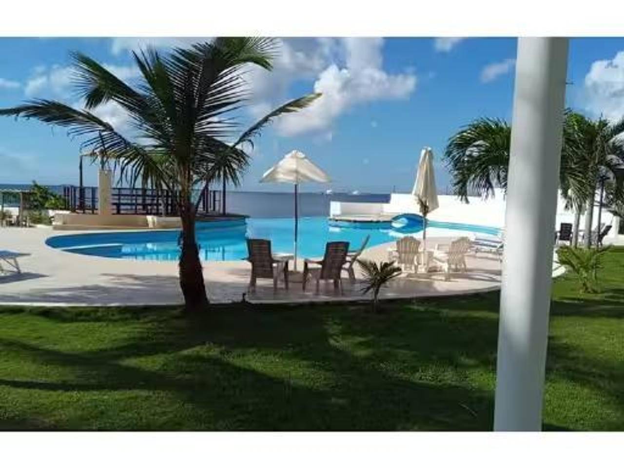 Villa independiente amueblada en Boca Chica