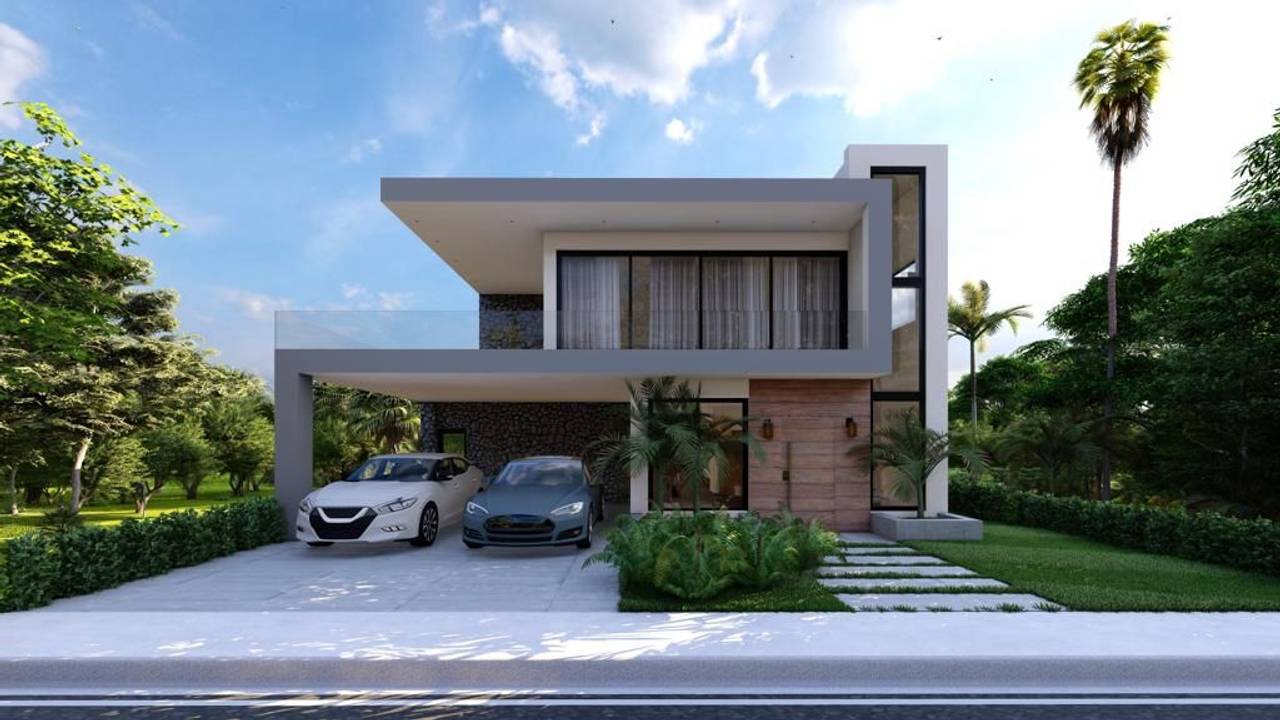 Villa de 3 Habitaciones para Entrega en Mayo/23 en Vista Cana .