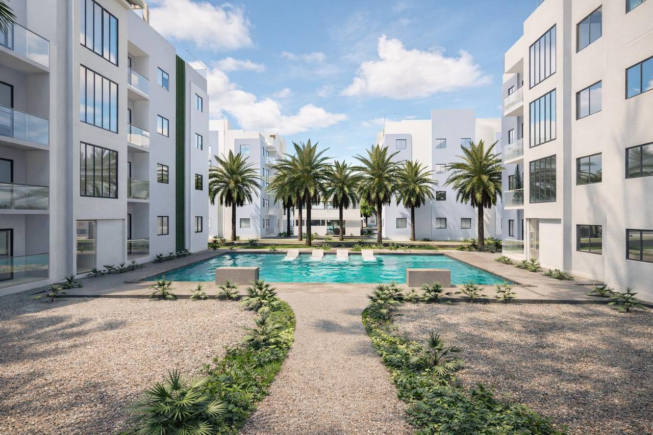 Apartamentos en venta en Punta Cana, 55 m²