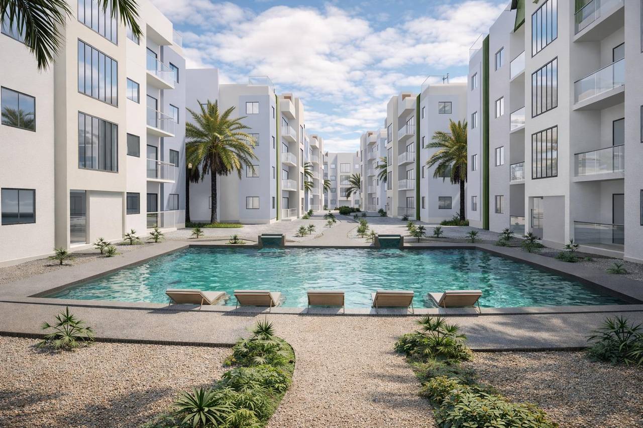 Apartamentos en venta en Punta Cana, 55 m²