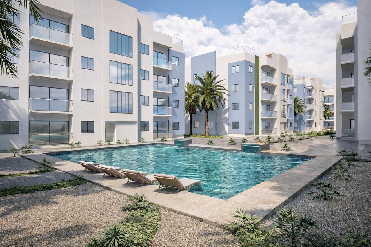 Apartamentos en venta en Punta Cana, 55 m²