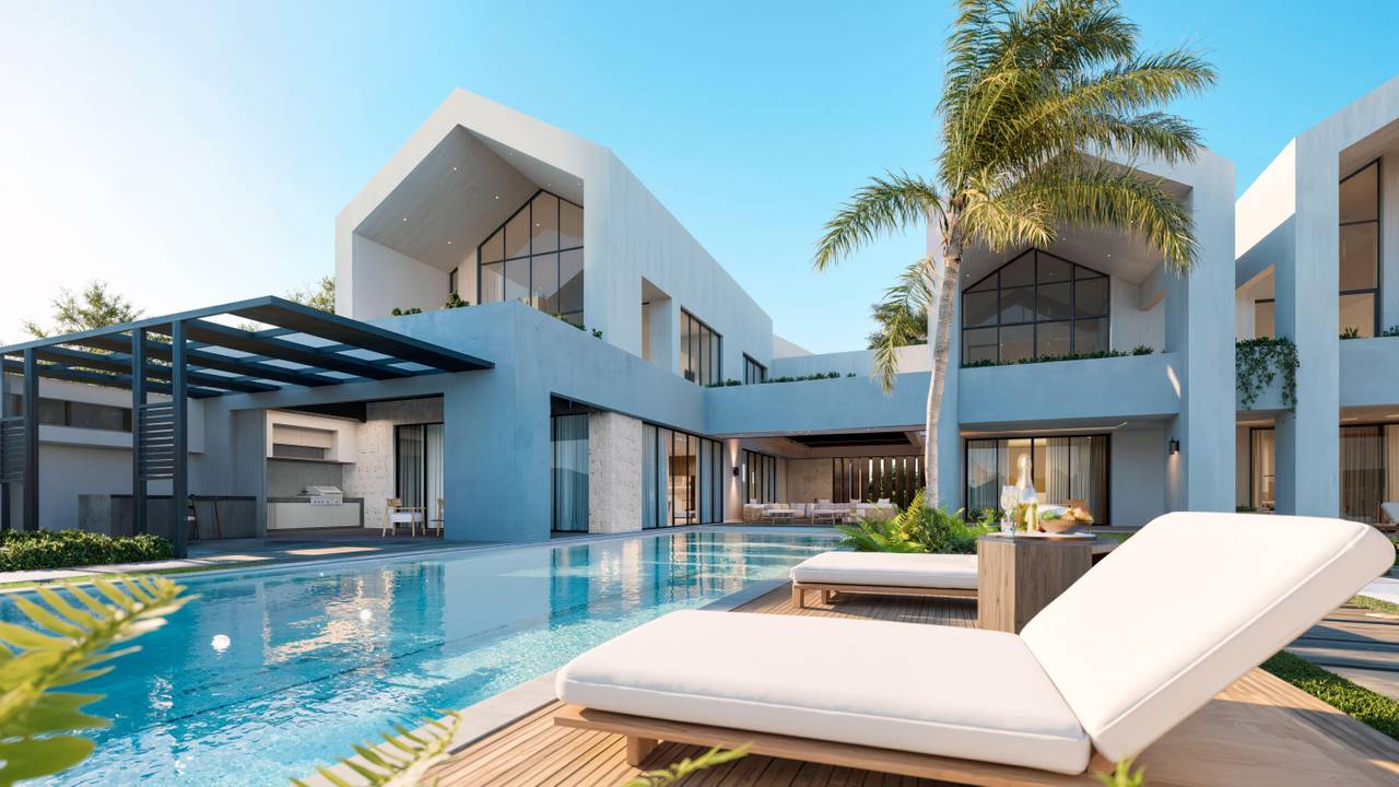 Villa de Lujo en Cap Cana con 6 Habitaciones, Piscina y Acceso a Playa Privada