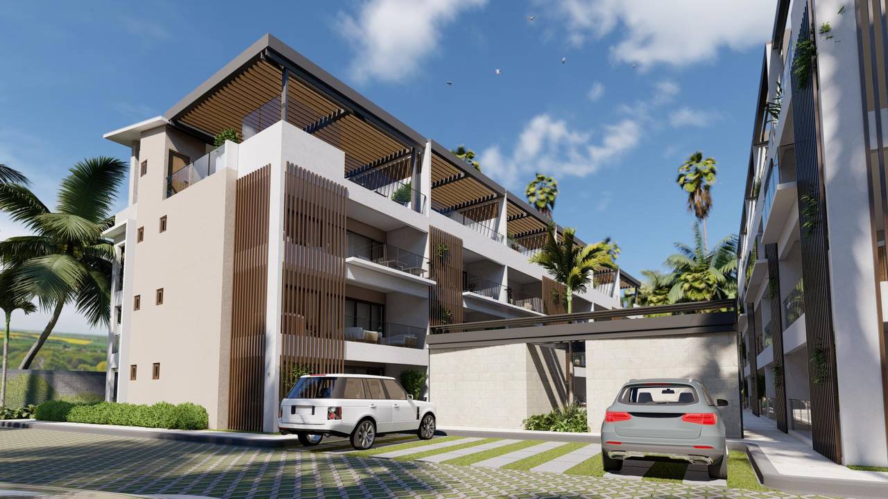 Venta de apartamentos de 1 y 2 habitaciones en Las Terrenas.