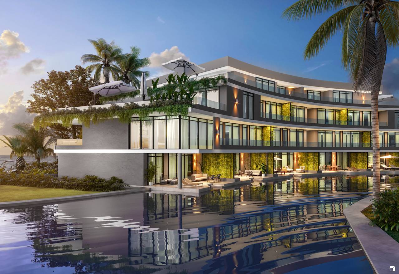 Beautiful beachfront apartments and townhouses in las terrenas
