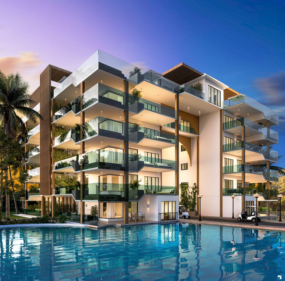 Beautiful beachfront apartments and townhouses in las terrenas