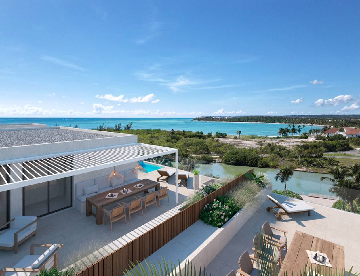 Cap Cana, proyecto de apartamento en venta en las Marina.