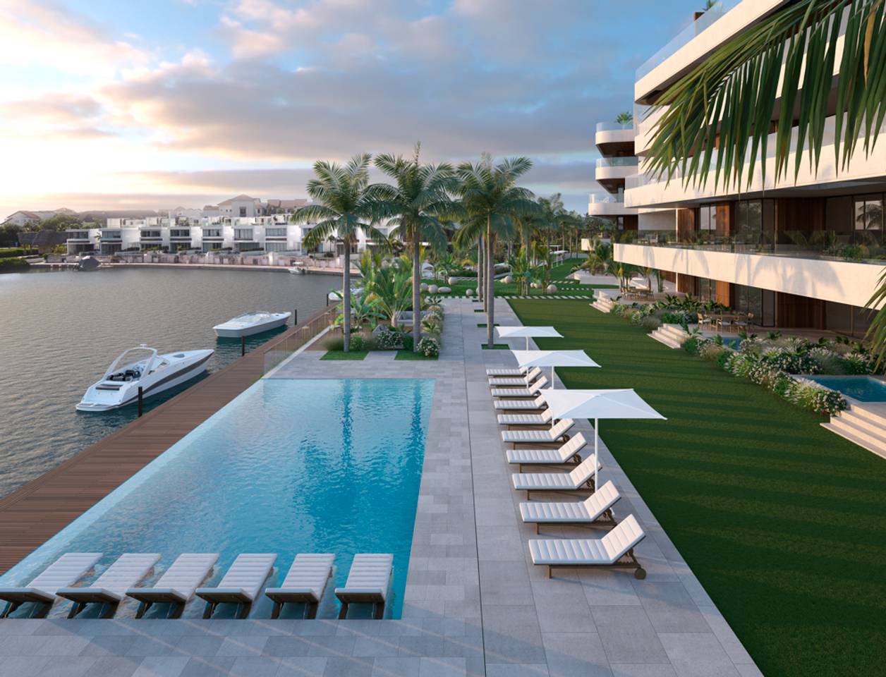Cap Cana, proyecto de apartamento en venta en las Marina.