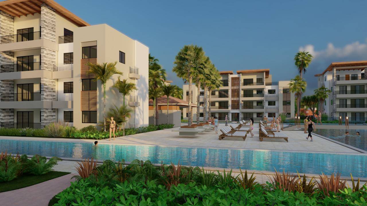 Apartamentos en venta en Punta Cana, 90 m²