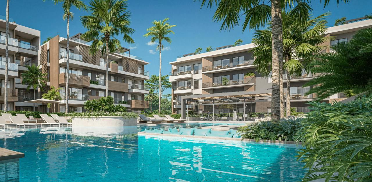 Apartamentos en venta en Punta Cana, 98 m²