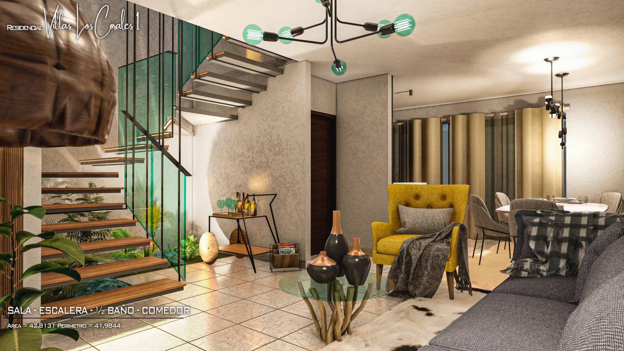 Villas en venta en Punta Cana, 121 m²