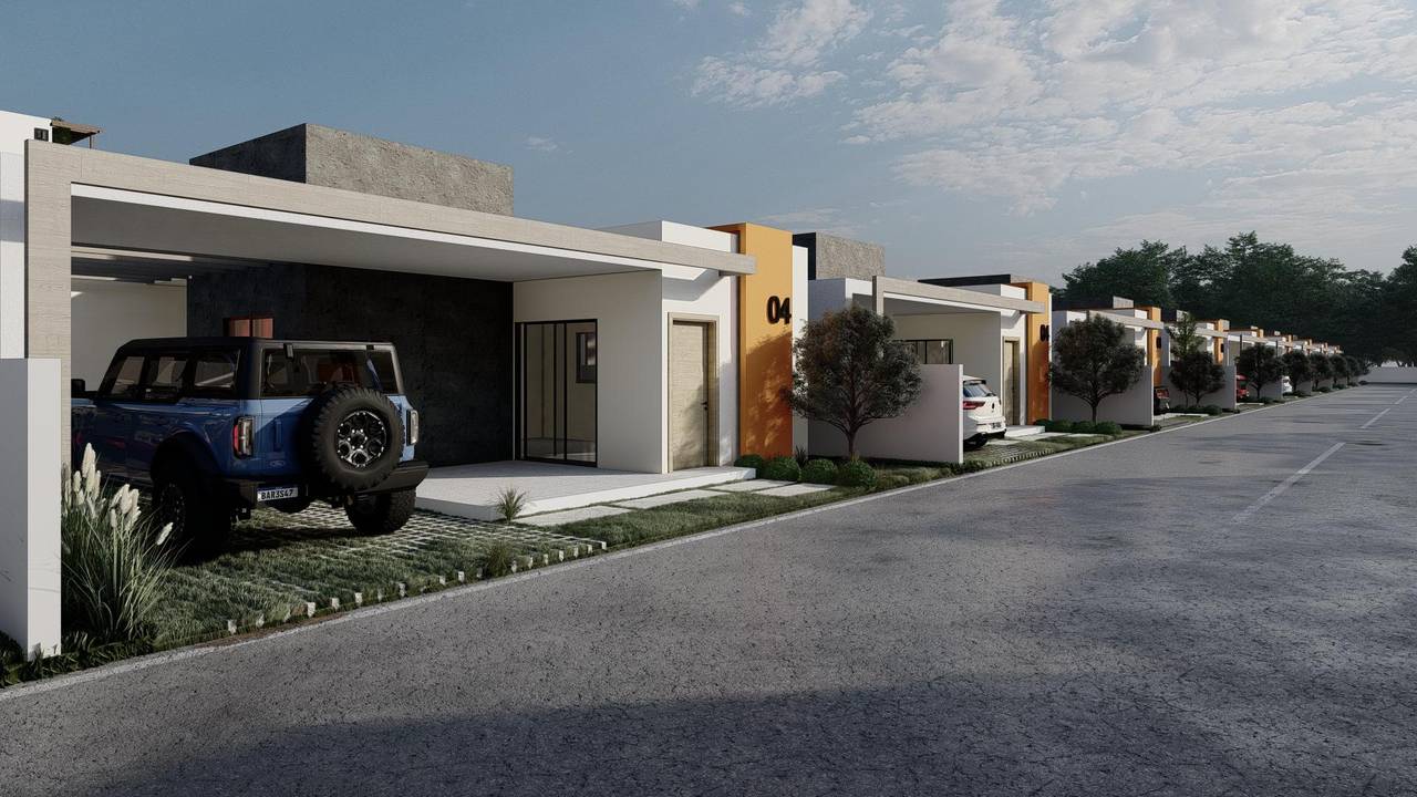 Single-Level Villas with 2 Bedrooms, 2 Bathrooms and 1 Parking Space in Punta Cana 3