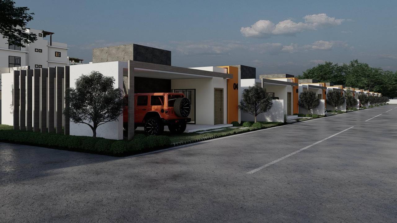 Single-Level Villas with 2 Bedrooms, 2 Bathrooms and 1 Parking Space in Punta Cana 2