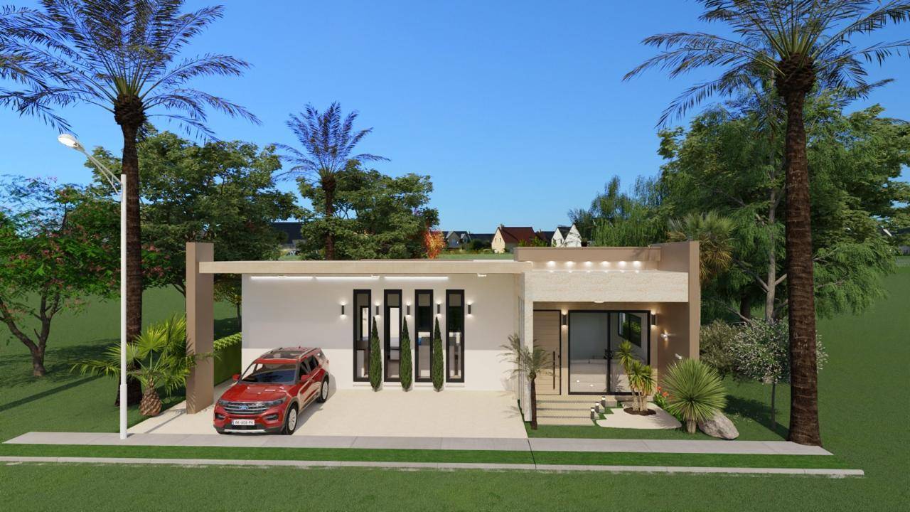 Villas de 4 habitaciones de 1 nivel con opción de piscina privada