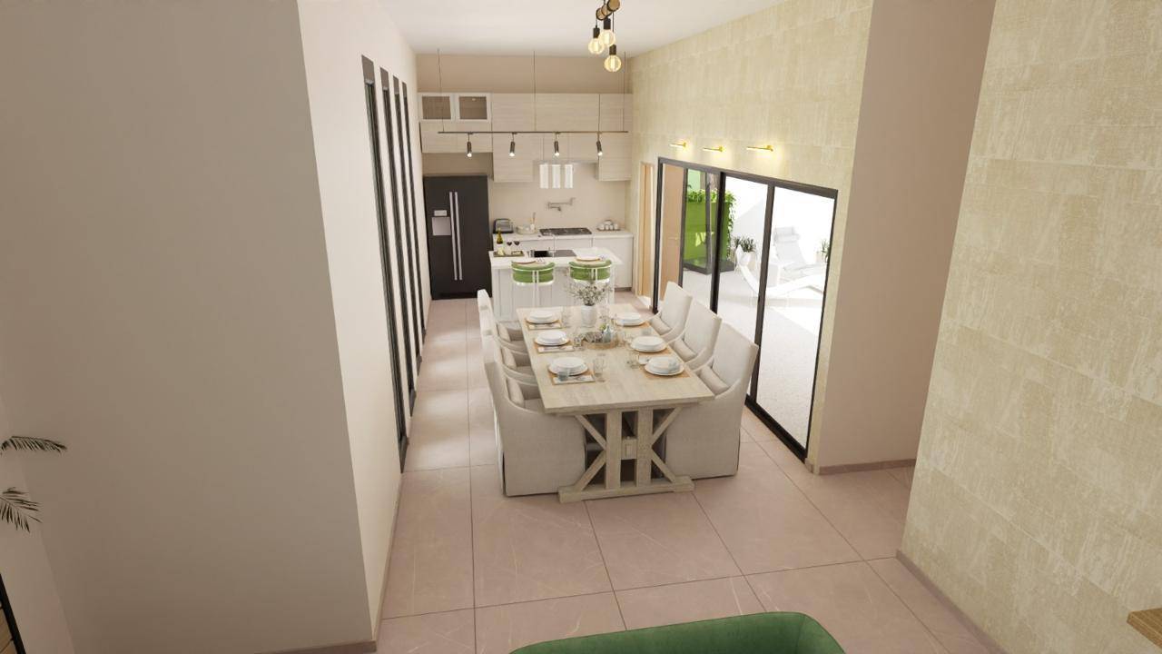 Villas de 4 habitaciones de 1 nivel con opción de piscina privada