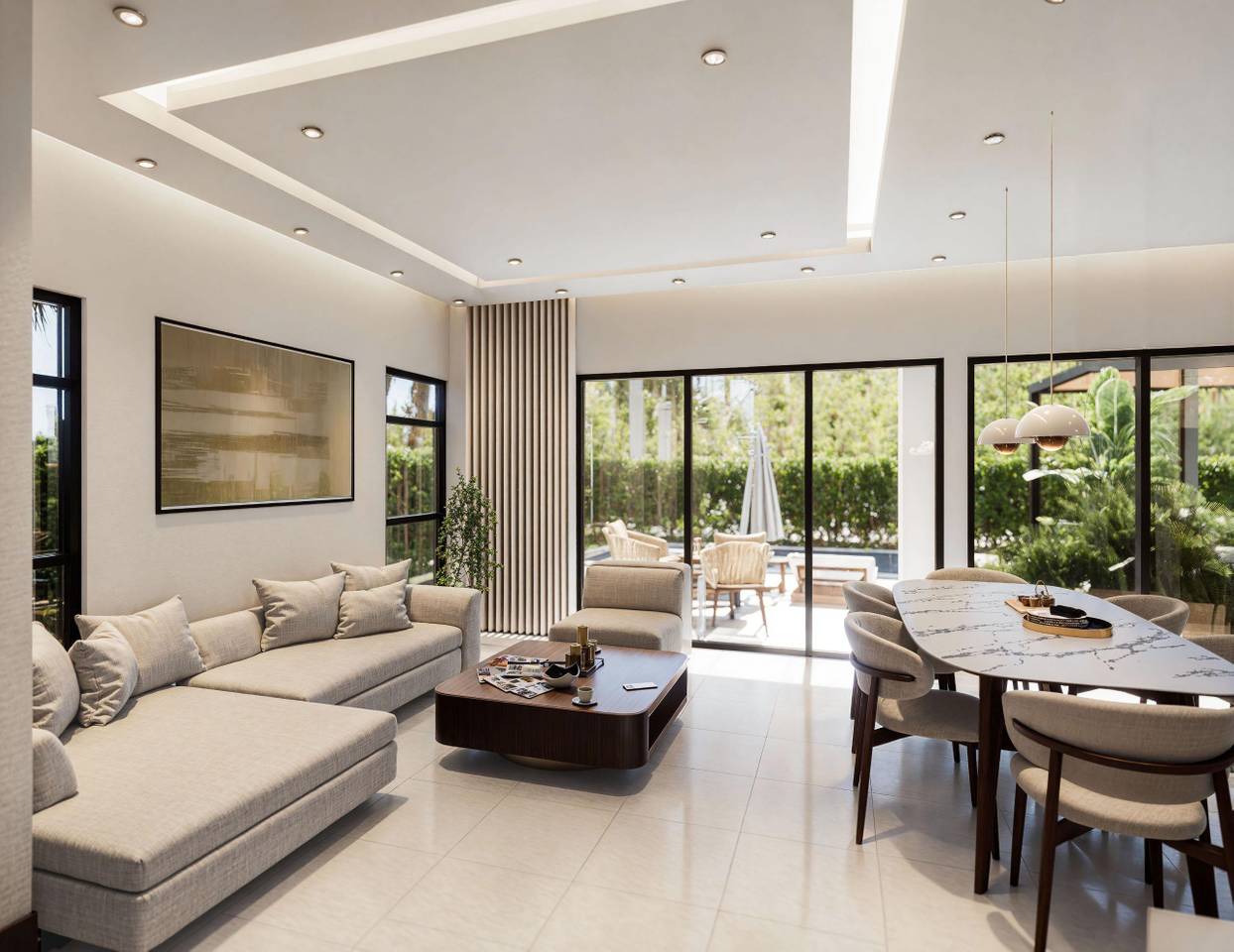 Villas modernas de 4 habitaciones y 2 niveles en Vista Cana