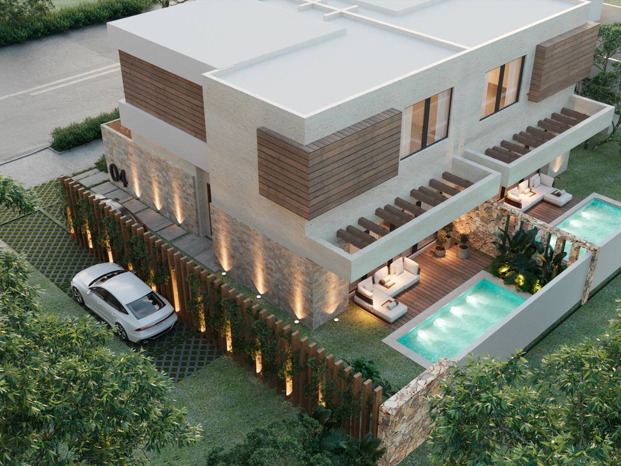 Eos VistaCana Punta Cana | Villas Dúplex con Smart Home y Estilo Mediterráneo