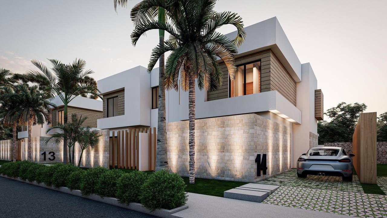 Eos VistaCana Punta Cana | Villas Dúplex con Smart Home y Estilo Mediterráneo